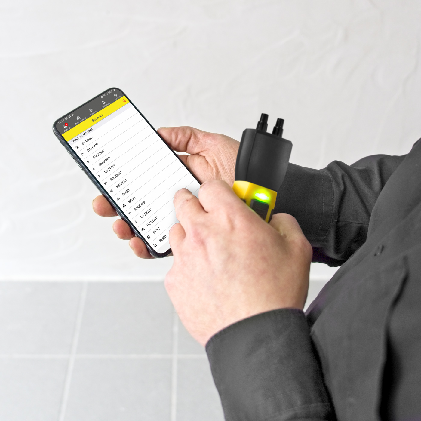Jednostavna Bluetooth veza s MultiMeasure Mobile