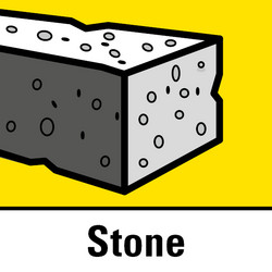 Prikladno za betonske kocke (s odgovarajućom pločom)