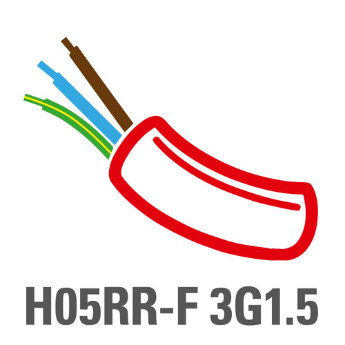 Tip kabela H05RR-F 3G1,5