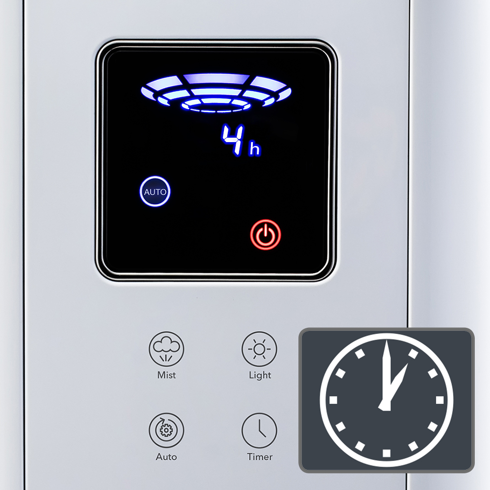Ultrazvučni ovlaživač zraka B 5 E - Funkcija brojača vremena koja štedi energiju