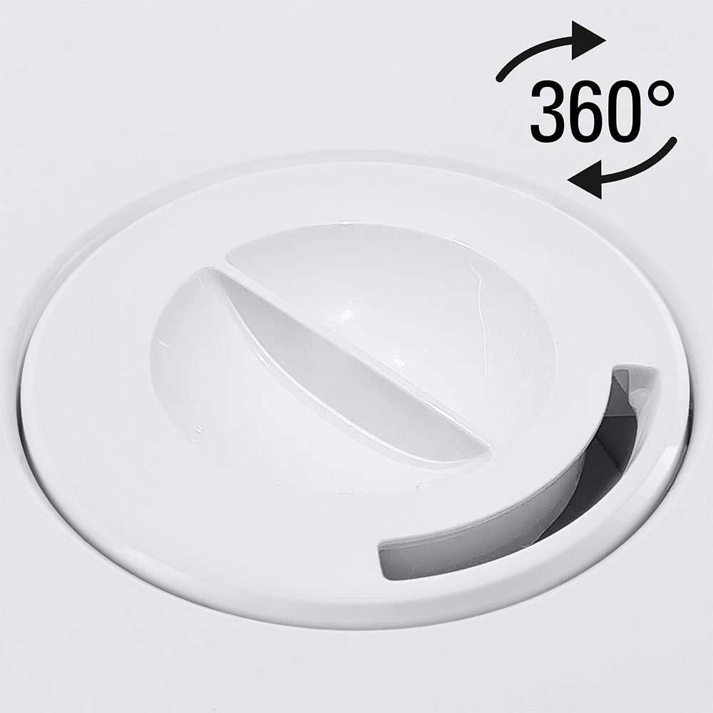 Ultrazvučni ovlaživač zraka B 5 E - Mlaznica za maglicu vrti se za 360°