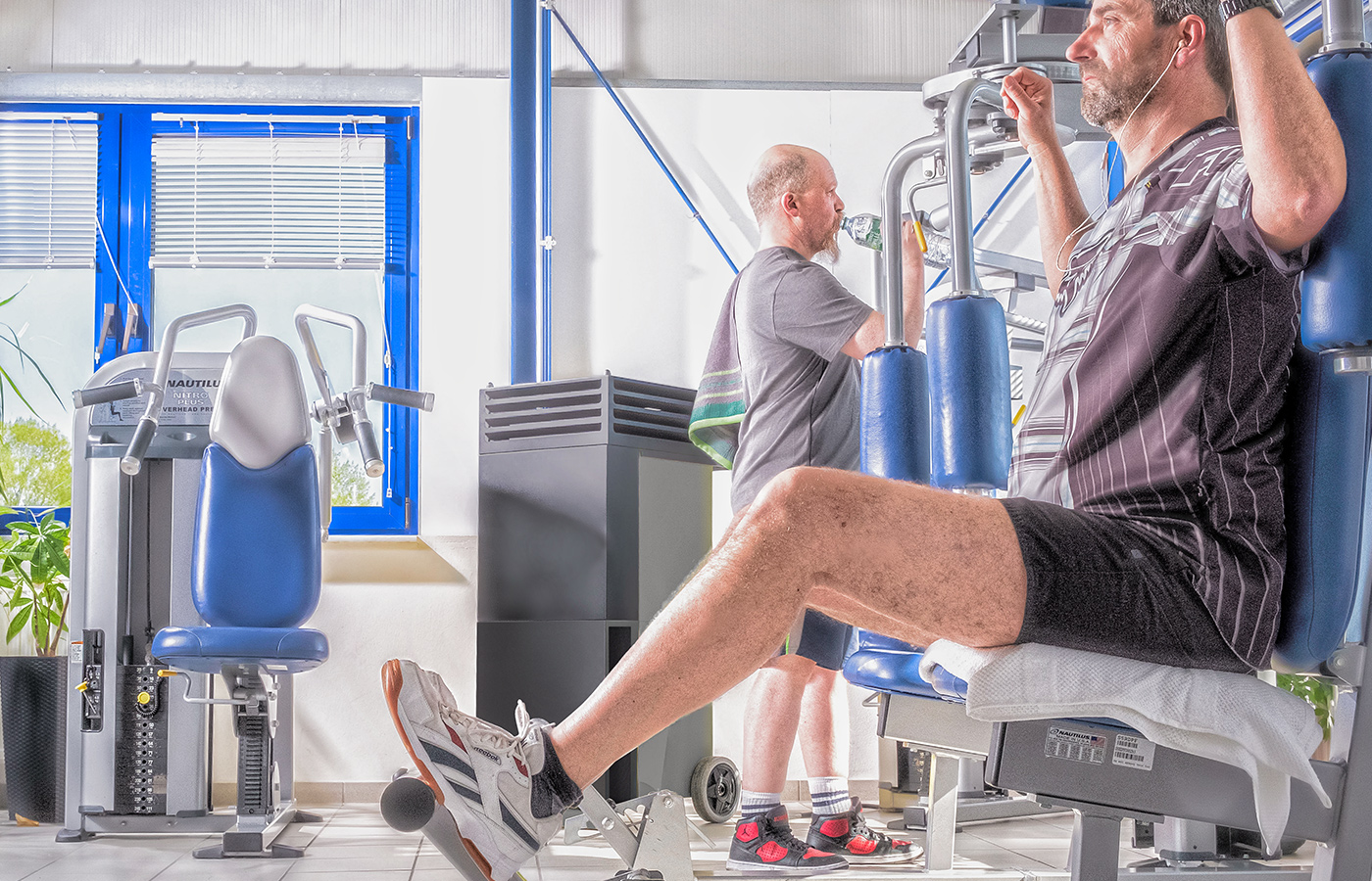 Visokoučinkoviti pročistači zraka serije TAC za velika vježbališta i fitness studije